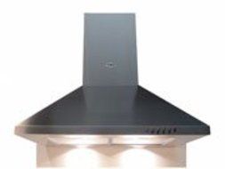 Range Hood Stainless Steel Wall Mounted 24" CH-105-CS NT AIR. Made in Italy. N3