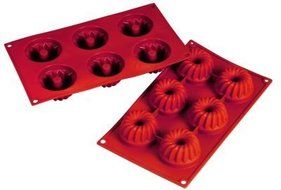 Silicone Kugelhopf 2.7 Oz, 6 Cavities