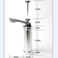 Y&amp;XL&amp;H 24 In 1 Stainless Steel Aluminium Cookie Mould Gun Cake Decorating Tools 20 Mold+4 Pastry Tube N4