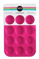 12 Cup, Non Stick, Premium Silicone Muffin Mold &amp; Cupcake Pan/Silicone Baking Molds/Baking Cups N7