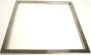 Paderno World Cuisine 15-3/4-Inch Square Stainless-Steel Guitar Frames N2