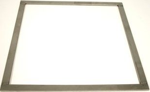Paderno World Cuisine 15-3/4-Inch Square Stainless-Steel Guitar Frames N3