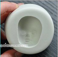 Anyana Baby Face Silicone Fondant Mold Cake Decorating Pastry Gum Pastry Tool Kitchen Tool Sugar Paste Baking... N4