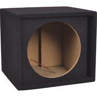 Metra - 12" Single Ported Subwoofer Enclosure - Charcoal TCBXP-112