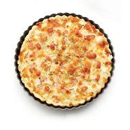 Marx&reg; Non-stick 9 inch x 1.2 inch Deep Dish Pizza Pan, Quiche Pan With Removable Bottom, Cake Round Ripple Dish... N4