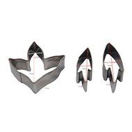 Sher FOUR-C Stainless Steel Maple Cutter Fondant Sugar Craft Cupcake Mold Baking Moulds Cookie Decorating Cutter... N2