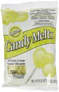 Wilton 1911-421 Candy Melts, 12-Ounce, Vibrant Green