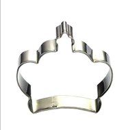 Henai Stainless Steel Imperial Crown Cookie Cutter Mold For Party N2