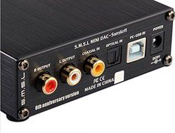 SMSL Sanskrit 6 (SK6) USB DAC Coaxial Optical Decoder Black N5