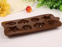 Silicone Molds - Cake Baking Mold - Candy Molds - Chocolate Molds - Popsicle Molds Heart and Bear House BOWS -... N18