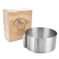 KALREDE Stainless Steel Adjustable Circle Round Mousse Cake Ring Molds Baking Tools N3