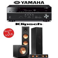 Yamaha RX-V681BL 7.2-Channel 4K Network A/V Receiver + Klipsch RP-280F + Klipsch RP-440C + Klipsch R-112SW - 3.1...