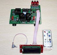 LM3886 Power supply amplifier board &amp; Remote LCD display screen 68W+68W N3