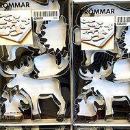 Y&amp;XL&amp;H Set of 6 Animal Pastry Cutter Xmass Deer Cookie Cake Maker N2
