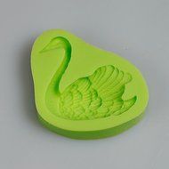 Sher Swan Right Silicone Mold for Chocolate Polymer Clay Candy Making Sugarcraft Tools Cake Decorations Mould N2