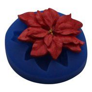 First Impressions Molds FL335 Silicone Mold, Small Poinsettia N2
