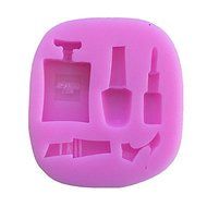 Sher Cosmetics Type Candy Fondant Cake Molds For The Kitchen Baking Molds