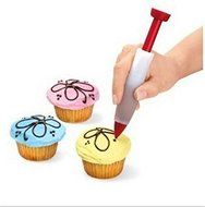 Yingwei Red Silicone Candy Chocolate Cake Decoration Pens, Pastry tools