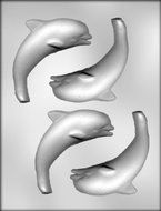 CK Products 4-5/8-Inch Dolphin Chocolate Mold