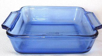 Anchor Hocking Cobalt Blue 2 Qt Baking Dish 8 X 8 X 2-1/4 N2
