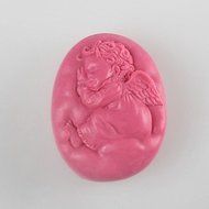 Sher Sleeping Angel Shaped Soap Mold Mooncake Mould Fondant Cake Chocolate Silicone Mold, Decoration Tools Bakeware N5