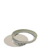 Matfer Bourgeat 341778 Fluted Tart Mold with Removable Bottom