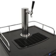 EdgeStar Full Size Kegerator with Digital Display - Black and Stainless Steel N5