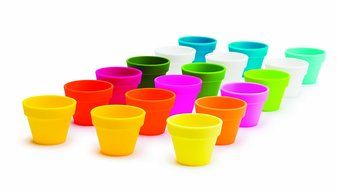 Fusionbrands&reg; PetitePot Silicone Pinch Bowl - White N8