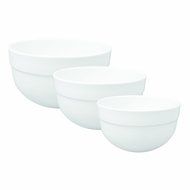 Emile Henry Mixing Bowl Set of 3, White
