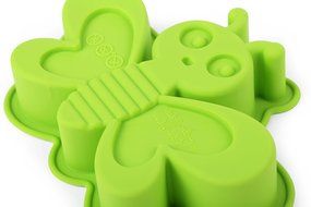 Home Value 4-Piece DIY Insect Silicone Cake Mold /Jelly Mold /Pudding Mold /Ice cream Mold, SNAIL, LADY BUG, BIRD... N7