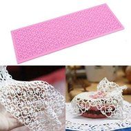Genenic Silicone Fondant Chocolate Mould Cake Decorating Mold Lace Mat N7