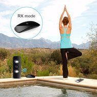 Bluetooth Transmitter &amp; Receiver, Accmor 2-In-1 Wireless Portable Audio Transmitter With 3.5mm Stereo Output for... N5