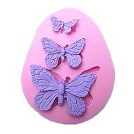 Sher Butterfly Cake Mold Handmade Silicone Baking Tools Decorations For Cakes Fondant Chocolates Mold