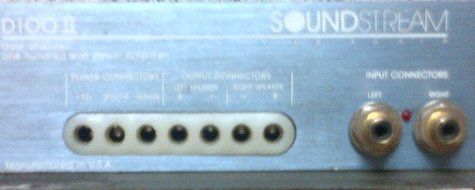 D100II Classic U.S.A.-made stereo 100watt amplifier N2
