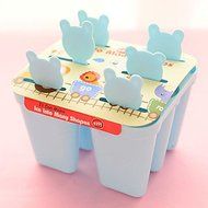 Y&amp;XL&amp;H 6-Cell Shaped Reusable DIY Frozen Ice Cream Pop Molds Ice Lolly (Random Color) N2