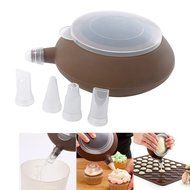 Alice Windowshop Macaron Baking Set Food grade Silicone Brown N9