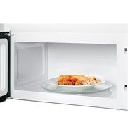 GE MICROWAVES 1029481 1000W 1.6 cu. ft. Over-The-Ran Microwave Oven, Bisque N7