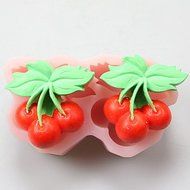 Y&amp;XL&amp;H Cherry Shape Chocolate Silicone Molds,Cake Molds,Soap Molds,Decoration Tools Bakeware N4