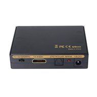 2 Port HDMI Audio Converter ,HDMI Audio Extractor Splitter 2 Port HDMI Splitter 1 in 2 out (1X HDMI input and... N7