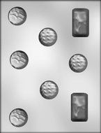 CK Products Assorted Creams/Bars Choc Mold