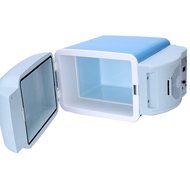 New 12V Blue Car Small Refrigerator Mini Fridge Cooler/Warmer-7.5 L N9