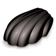 Paderno World Cuisine 1-3/4-Inch by 3-1/8-Inch Non-stick Silicone Madeleine Mold (44x)