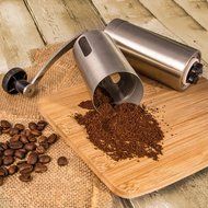 Manual Coffee Grinder KAYSION Coffee Grinder Hand Crank with Conical Ceramic Burr Adjustable Grind Size Grade... N3