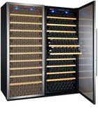 Allavino YHWR99-2SRN 99 Bottle Dual-Zone Wine Cellar Refrigerator - Stainless Door N10