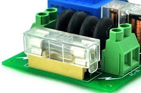 Electronics-Salon 115Vac Mains Power ON Delay Soft-start Protection Module, with 12 Vdc Regulator. N7