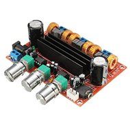 Funnytoday365 Tpa3116D2 50Wx2+100W 2.1 Channel Digital Subwoofer Amplifier Board 12V-24V Power N3