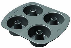 Wilton 2105-3801 Nonstick 4-Cavity Mini Angel Food Cake Pan