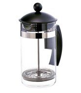 GROSCHE Findon 34 oz/1000 ml French Press: Extra Ultra-fine Micro-mesh Filter, Schott Germany Glass Beaker. INCLUDES... N3