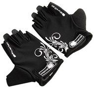 GU Angqi Women Fishing Cycling Anti-slip Half Mitts Gloves Breathable Strap Gloves New N4