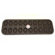 Gobel Non-Stick 20 Hole Mini Madeleine Tin, 15" x 5" N2